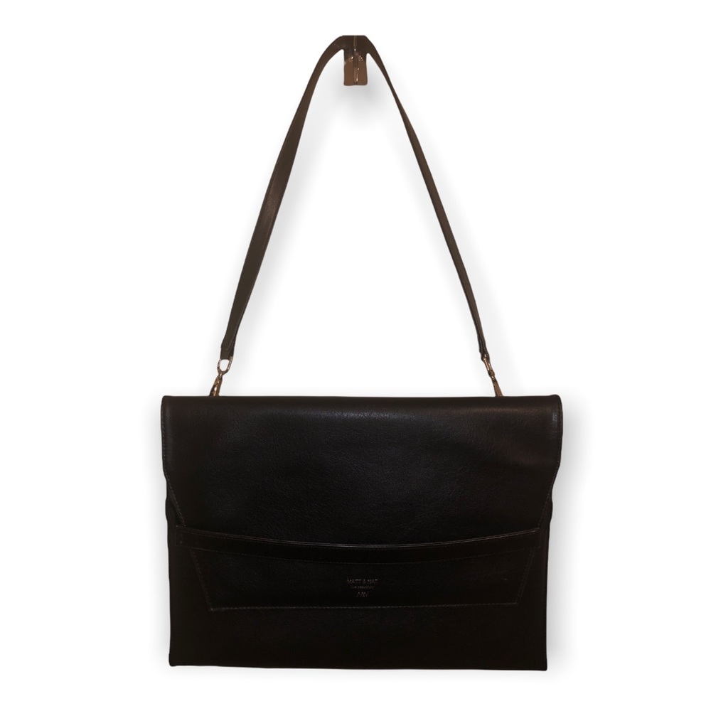 Matt + Nat - Vegan Leather - 13 " Laptop Crossbody